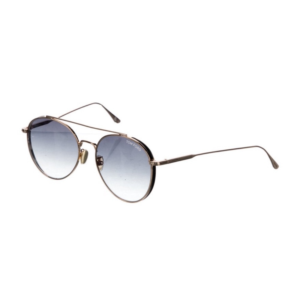 Tom Ford Gold Gradient Sunglasses